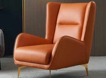 Luxury TV Club Armchair Upholstery Seater Design Couch Armchair Relax Leather Lounge
